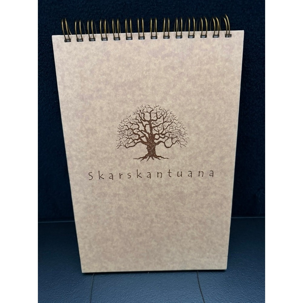 Skarskantuna Spiral Notebook o-ho-lee-ab Publishing Tree Art Illustrated Journal